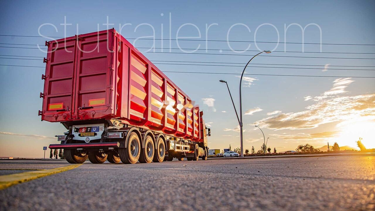 STU 71m3 TIPPER TRAILER - FOR METAL SCRAP en leasing occasion STU 71m3 TIPPER TRAILER - FOR METAL SCRAP: photos 13