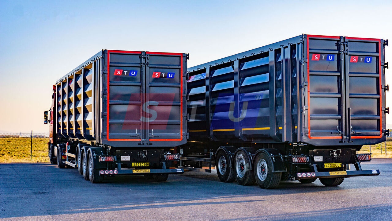 STU 71m3 TIPPER TRAILER - FOR METAL SCRAP en leasing occasion STU 71m3 TIPPER TRAILER - FOR METAL SCRAP: photos 24