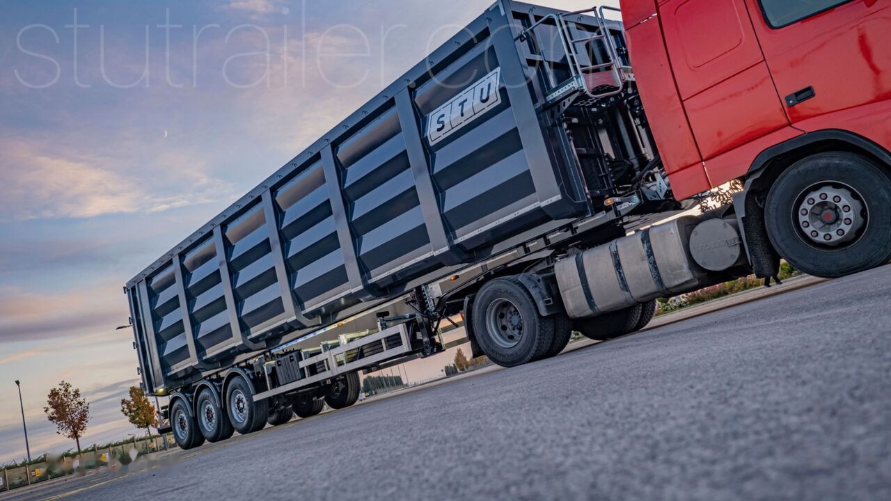 STU 71m3 Tipper Trailer For Scrap Metal - Semi-remorque benne: photos 1 STU 71m3 Tipper Trailer For Scrap Metal - Semi-remorque benne: photos 1