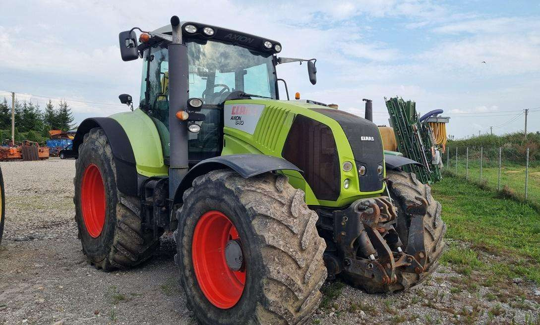 Claas Axion 840 - Tracteur agricole: photos 1 Claas Axion 840 - Tracteur agricole: photos 1