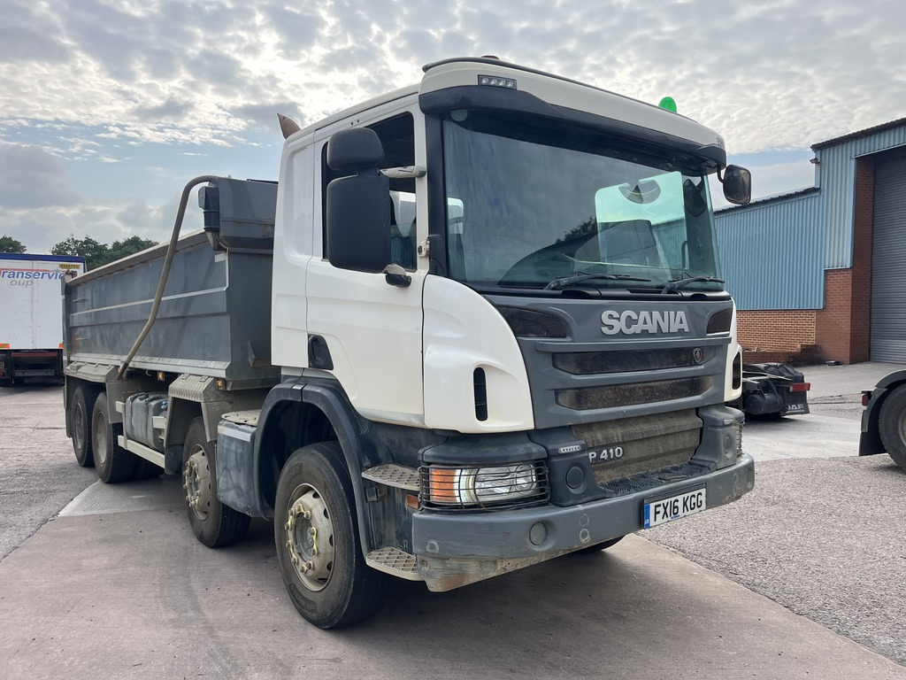 Scania P410 8x4 Tipper - Camion benne: photos 2 Scania P410 8x4 Tipper - Camion benne: photos 2