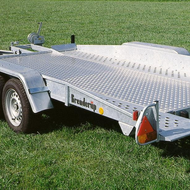 Brenderup Autotransportanhänger U110, AT2500LBTB, 2,5 to. 4000 x 1920 mm - Remorque porte-voitures: photos 3 Brenderup Autotransportanhänger U110, AT2500LBTB, 2,5 to. 4000 x 1920 mm - Remorque porte-voitures: photos 3