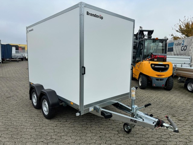 Brenderup Cargo Dynamic CD300TBR2000 Rampe, Kofferanhänger 2,0 to. 300x153x185cm - Remorque fourgon: photos 1 Brenderup Cargo Dynamic CD300TBR2000 Rampe, Kofferanhänger 2,0 to. 300x153x185cm - Remorque fourgon: photos 1
