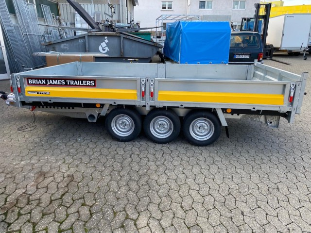 Remorque benne neuf Brian James Cargo Tipper Heckkipper 3-achs, 526-4020-35-3-12, 4000 x 2000 x 300 mm, 3,5 to.: photos 9