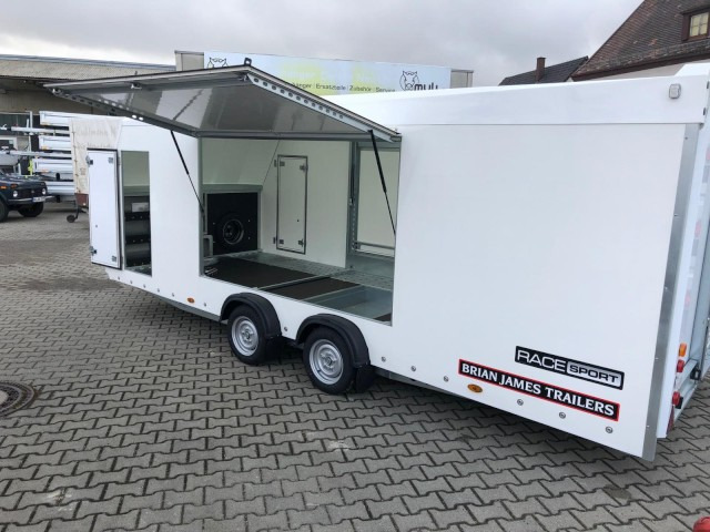 Brian James Race Sport, 340-5510, 5500 x 2100 mm, 3,0 to. 100 km/h, Seilw. - Remorque porte-voitures: photos 3 Brian James Race Sport, 340-5510, 5500 x 2100 mm, 3,0 to. 100 km/h, Seilw. - Remorque porte-voitures: photos 3