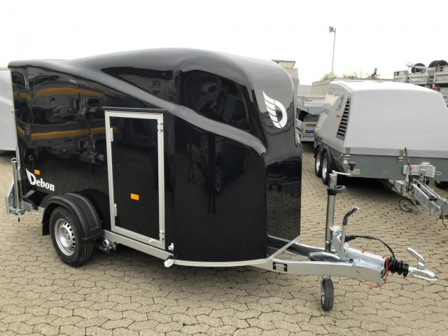 Cheval Liberte Debon Cargo 2 Poly + Türe schwarz Aluräder 1300 kg, 100 km/h, 300x155x168cm - Remorque fourgon: photos 1 Cheval Liberte Debon Cargo 2 Poly + Türe schwarz Aluräder 1300 kg, 100 km/h, 300x155x168cm - Remorque fourgon: photos 1