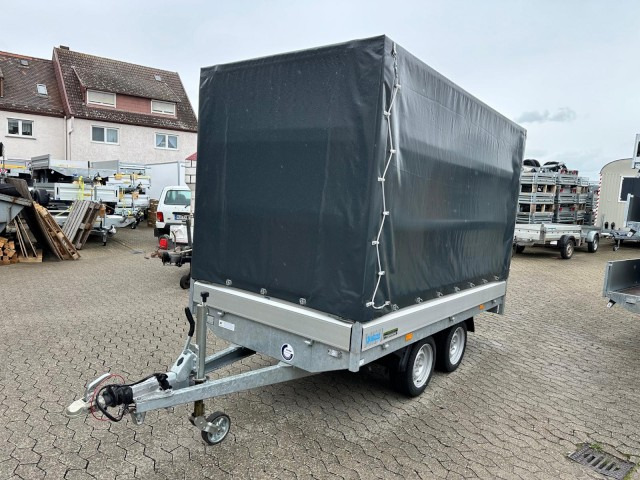 Remorque voiture neuf Hapert Azure H-2 Hochlader 3050 x 1600 x 300 mm, mit Plane 180 cm anthrazit ZG 2,0 to.: photos 7