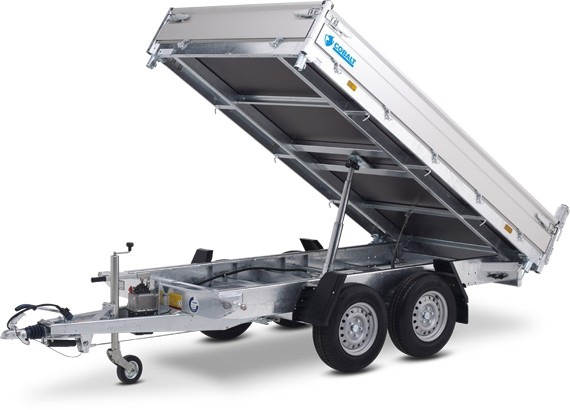 Hapert Cobalt Heckkipper HB-2 3050 x 1600 x 300 mm, ZG 2,0 to. - Remorque benne: photos 1 Hapert Cobalt Heckkipper HB-2 3050 x 1600 x 300 mm, ZG 2,0 to. - Remorque benne: photos 1