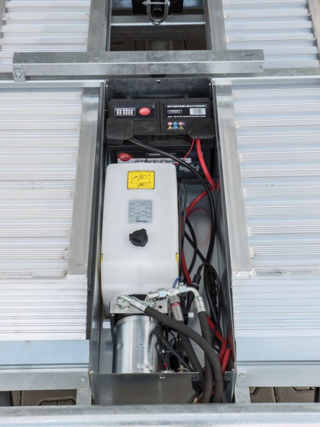 Remorque benne neuf Humbaur 3-Seitenkipper HTK 3500.41 Alu Tridem, 4100 x 2100 x 350 mm, 3,5 to.: photos 6