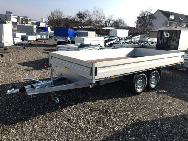 Humbaur HT 354121 Hochlader 3,5 to. 4100 x 2100 x 350 mm - Remorque voiture: photos 1 Humbaur HT 354121 Hochlader 3,5 to. 4100 x 2100 x 350 mm - Remorque voiture: photos 1
