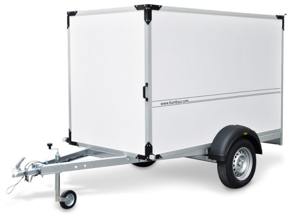 Humbaur Koffer HK 132513-15P, 1,3 t. 2510 x 1310 x 1520 mm - Remorque fourgon: photos 4 Humbaur Koffer HK 132513-15P, 1,3 t. 2510 x 1310 x 1520 mm - Remorque fourgon: photos 4