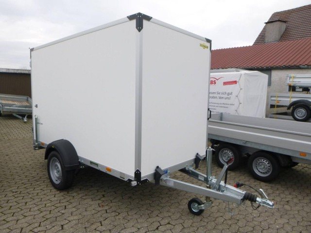 Humbaur Koffer HK 133015-18P FlexZurr 1,3 to. 100 km/h, 3040x1510x1800mm - Remorque fourgon: photos 1 Humbaur Koffer HK 133015-18P FlexZurr 1,3 to. 100 km/h, 3040x1510x1800mm - Remorque fourgon: photos 1