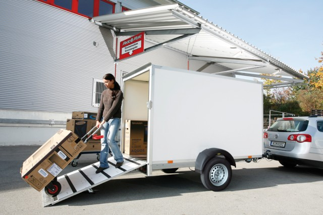 Humbaur Koffer HK 152513-15P, FlexZurr 100 km/h, 1,5 t. 2510 x 1310 x 1520 mm - Remorque fourgon: photos 2 Humbaur Koffer HK 152513-15P, FlexZurr 100 km/h, 1,5 t. 2510 x 1310 x 1520 mm - Remorque fourgon: photos 2