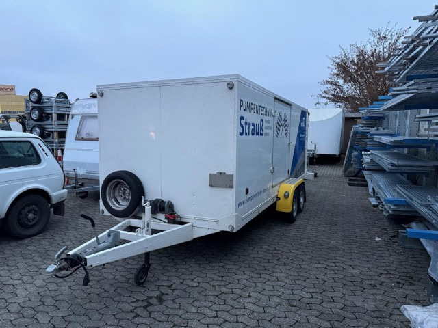 Kofferanhänger 2,7 to. 5000x1900x1500mm, 100 km/h - Remorque fourgon: photos 1 Kofferanhänger 2,7 to. 5000x1900x1500mm, 100 km/h - Remorque fourgon: photos 1