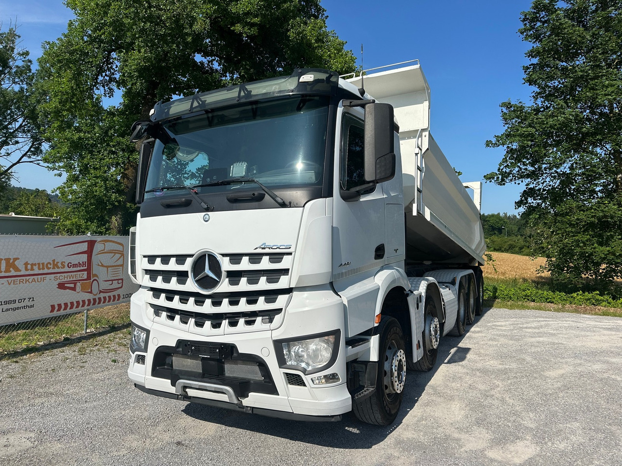 MERCEDES-BENZ Arocs 4451 10x4 Kipper - Camion benne: photos 1 MERCEDES-BENZ Arocs 4451 10x4 Kipper - Camion benne: photos 1