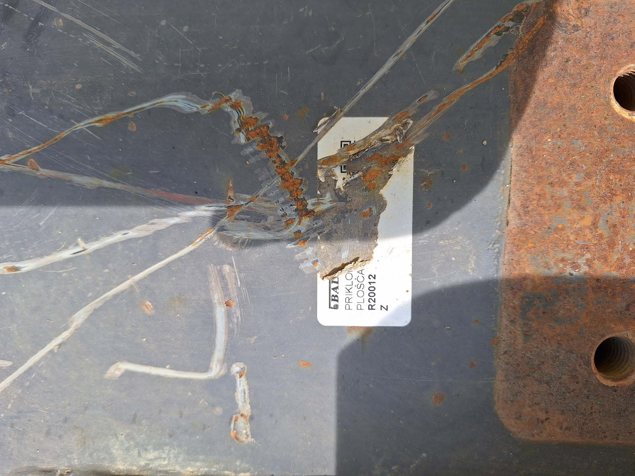 Attache rapide pour Engins de chantier Attachment plate S3: photos 10