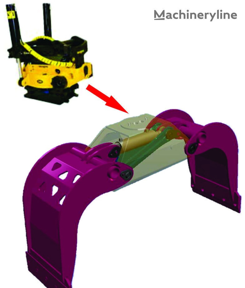 Balavto Grab BG08 - Grappin pour Engins de chantier: photos 4 Balavto Grab BG08 - Grappin pour Engins de chantier: photos 4