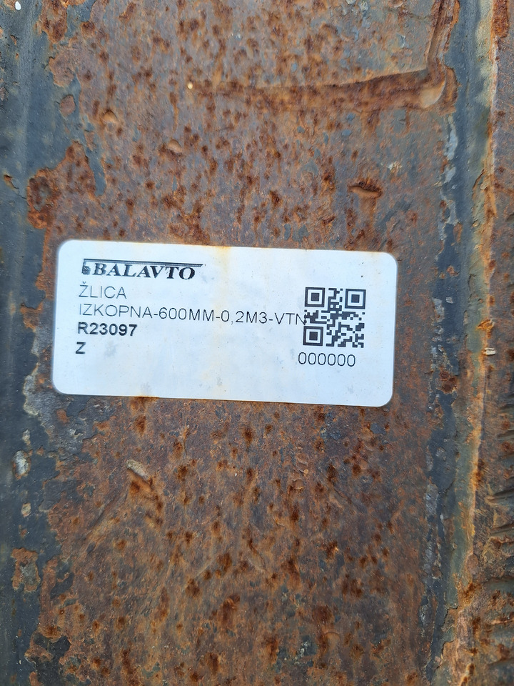 Digging bucket 600 mm VTN - Godet pour pelle: photos 5 Digging bucket 600 mm VTN - Godet pour pelle: photos 5