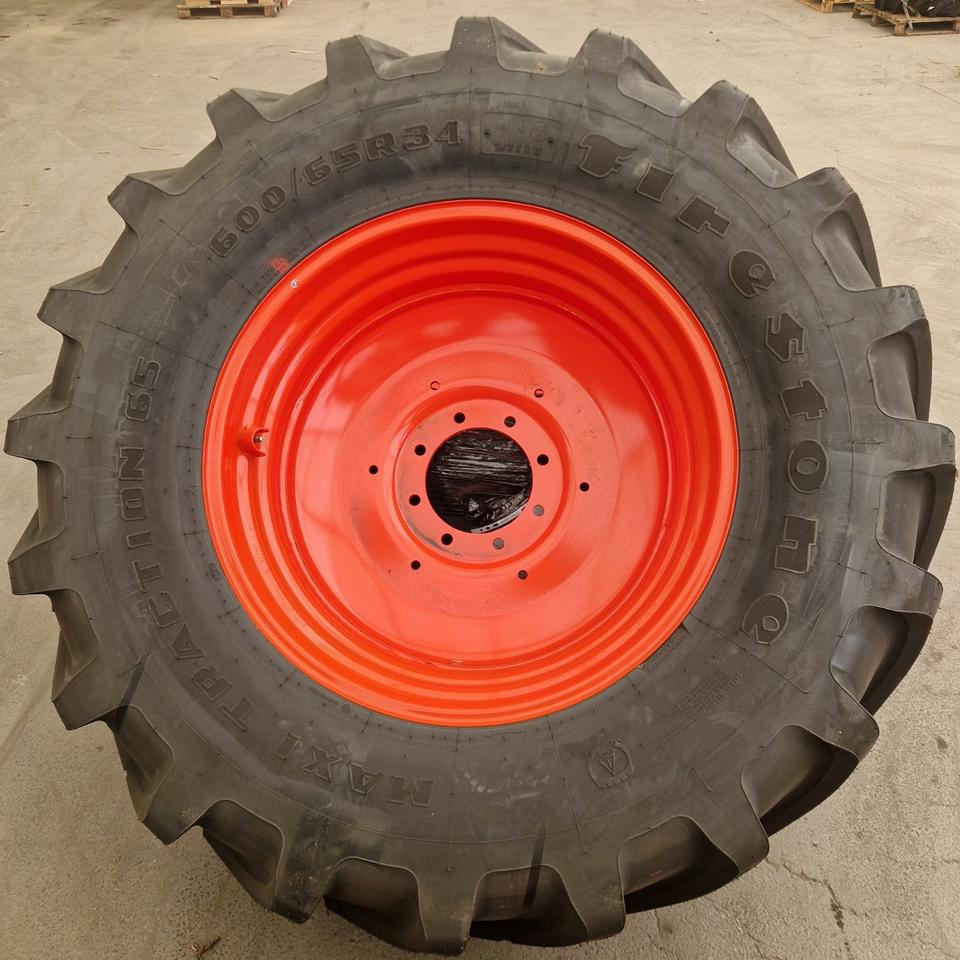 Reifen Räder Firestone 600/65R34 Maxi Traktion65 151D 148E - Pneus et jantes: photos 2 Reifen Räder Firestone 600/65R34 Maxi Traktion65 151D 148E - Pneus et jantes: photos 2
