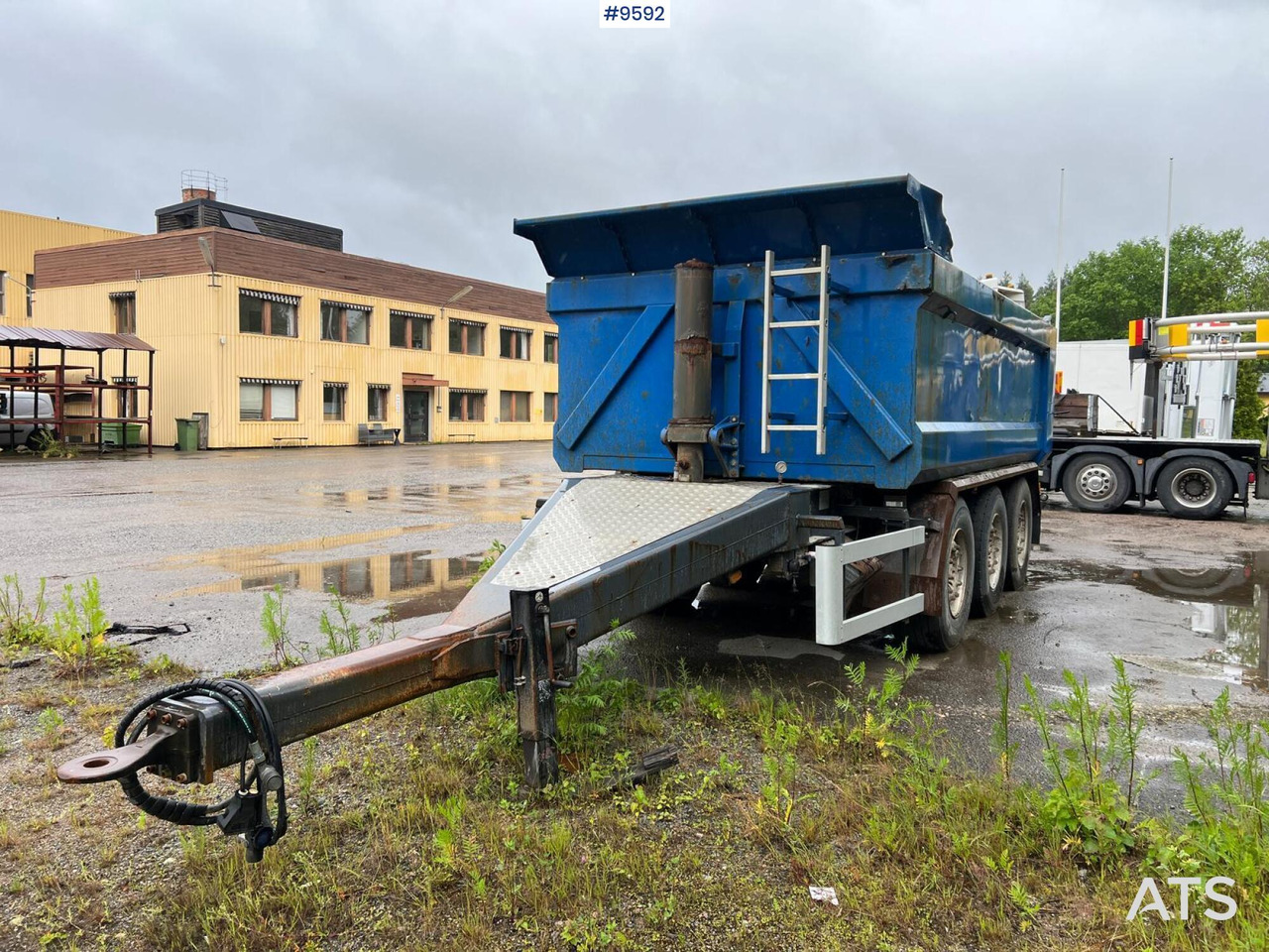 3-axle gravel trailer Alhu - Remorque benne: photos 2 3-axle gravel trailer Alhu - Remorque benne: photos 2