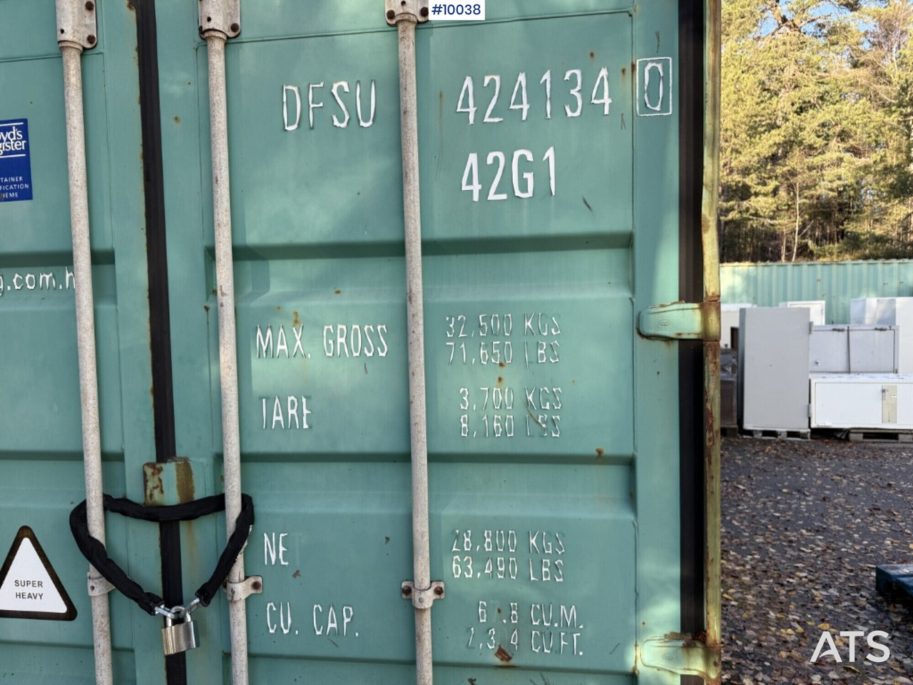 40-foot container - Conteneur maritime: photos 4 40-foot container - Conteneur maritime: photos 4