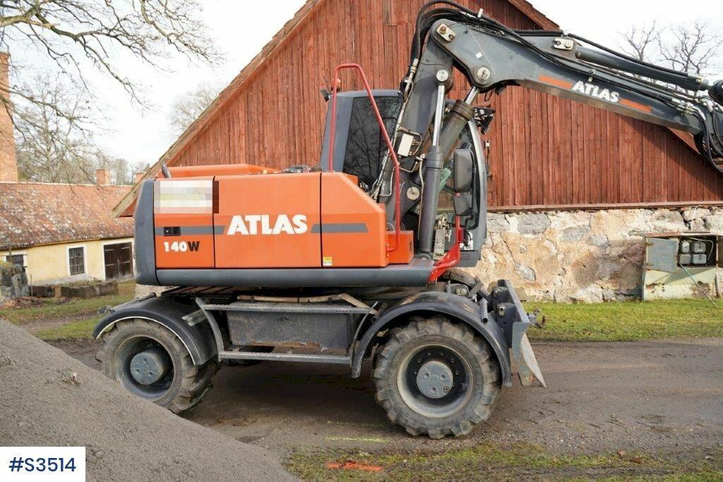 Atlas 140W Excavator - Pelle sur pneus: photos 3 Atlas 140W Excavator - Pelle sur pneus: photos 3