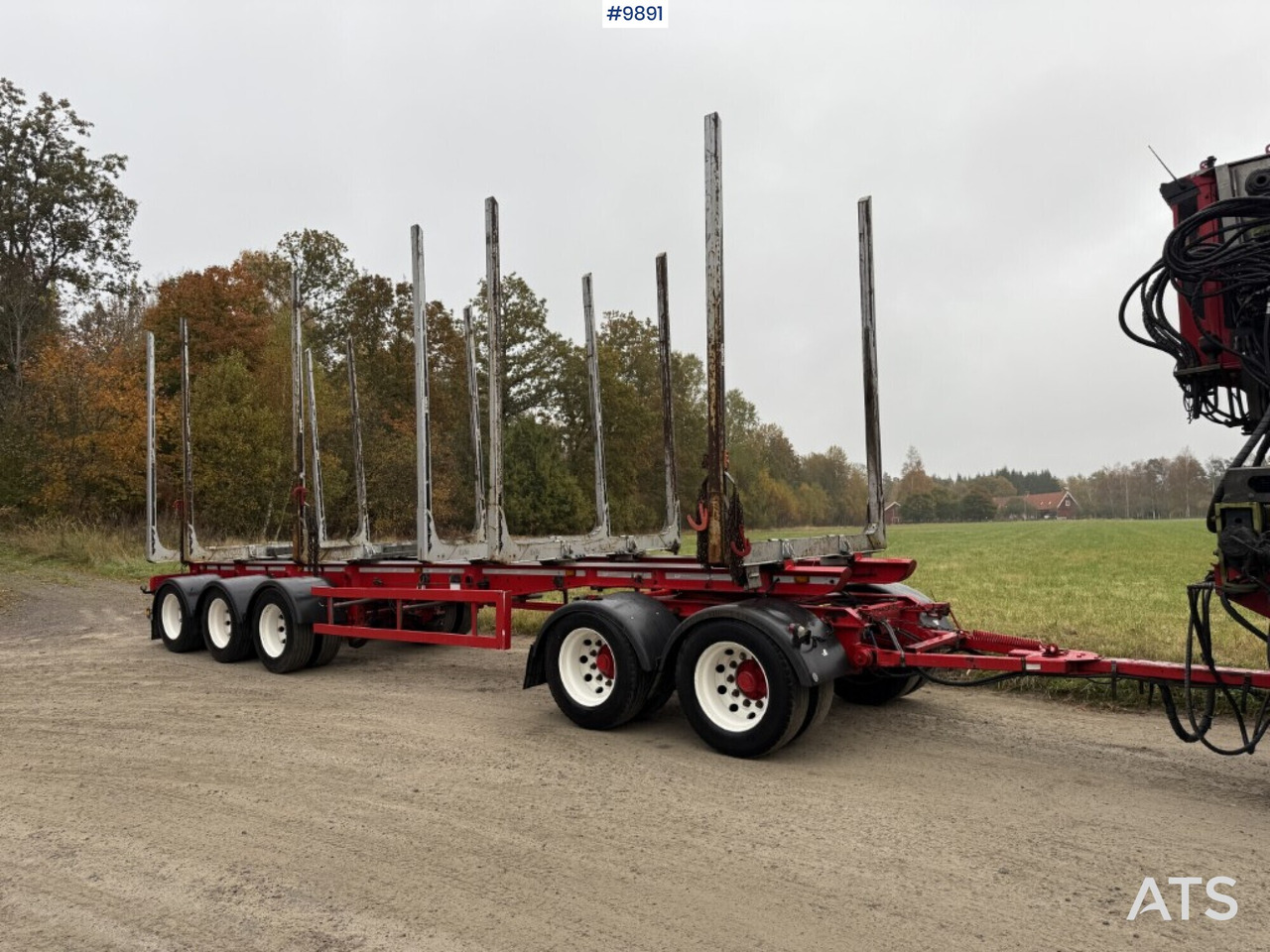 Volvo FH64 R Timber truck, trailer and crane - Autre matériel: photos 4 Volvo FH64 R Timber truck, trailer and crane - Autre matériel: photos 4