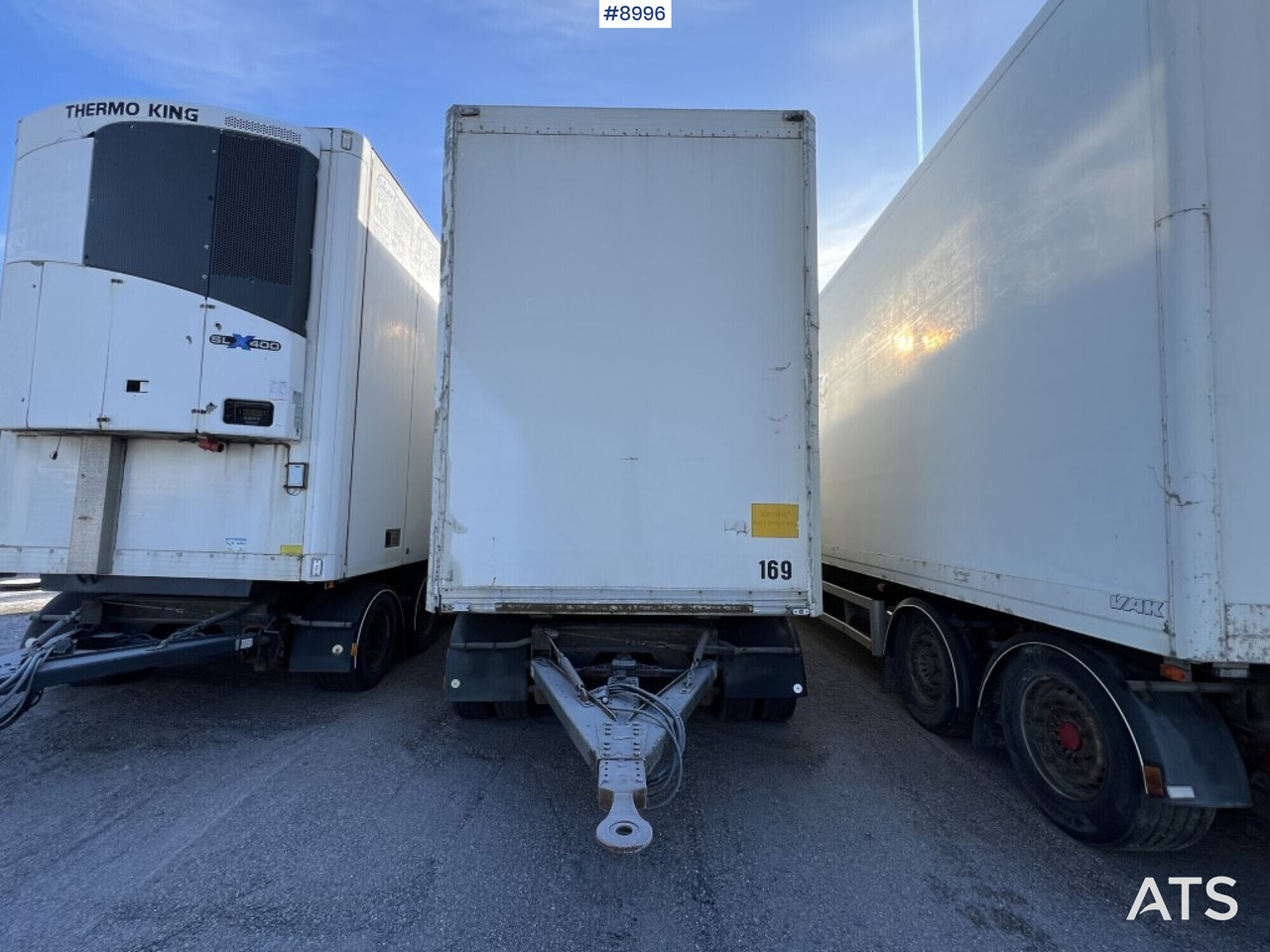 Remorque fourgon Box trailer EKERI L/L-4: photos 6
