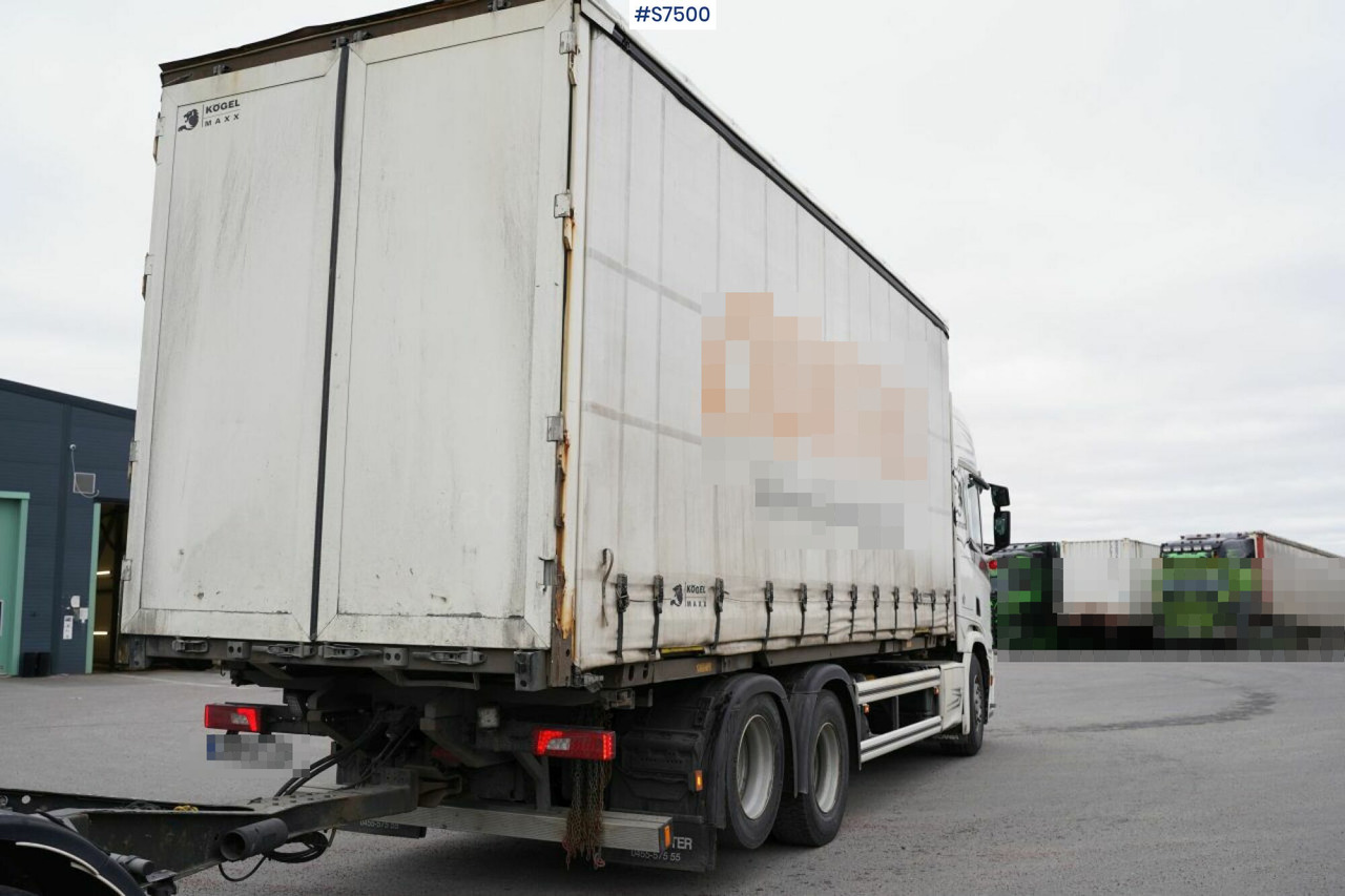Box truck Scania R580 - Camion fourgon: photos 3 Box truck Scania R580 - Camion fourgon: photos 3
