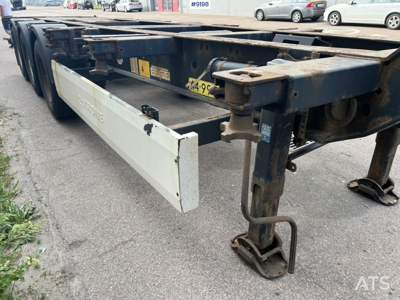 Semi-remorque porte-conteneur/ Caisse mobile Container chassi - Krone SD: photos 16