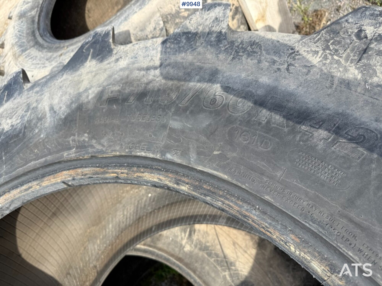 Däck till traktor Michelin fram och bak - Pneu pour Tracteur agricole: photos 5 Däck till traktor Michelin fram och bak - Pneu pour Tracteur agricole: photos 5