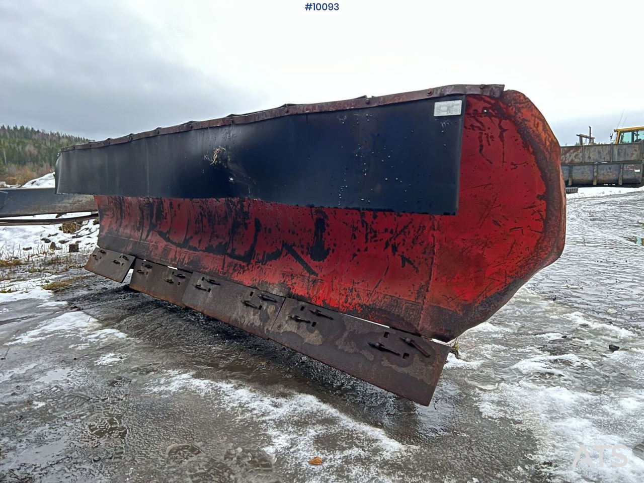 Diagonal plowblade Svedala Arbrå 3200 mm - Lame à neige: photos 1 Diagonal plowblade Svedala Arbrå 3200 mm - Lame à neige: photos 1