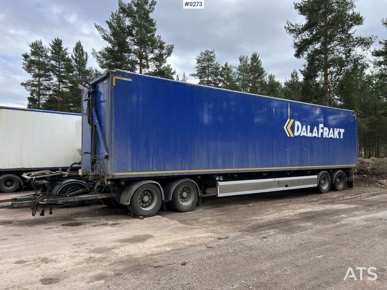 EKSJÖVAGNEN FS 18-18 CHIPPER TRAILER - Remorque fourgon: photos 1 EKSJÖVAGNEN FS 18-18 CHIPPER TRAILER - Remorque fourgon: photos 1