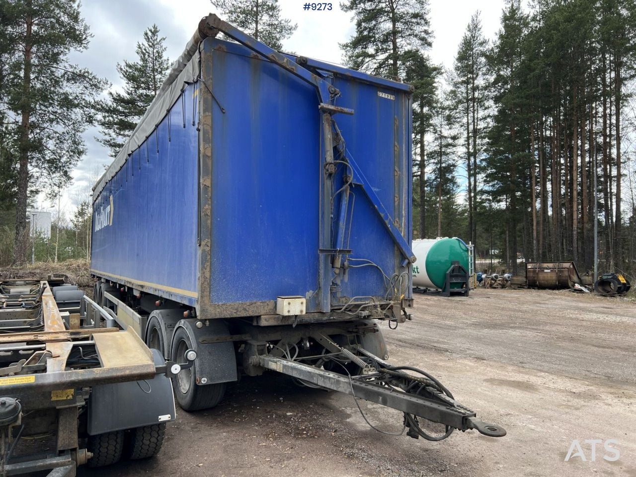 EKSJÖVAGNEN FS 18-18 CHIPPER TRAILER - Remorque fourgon: photos 2 EKSJÖVAGNEN FS 18-18 CHIPPER TRAILER - Remorque fourgon: photos 2