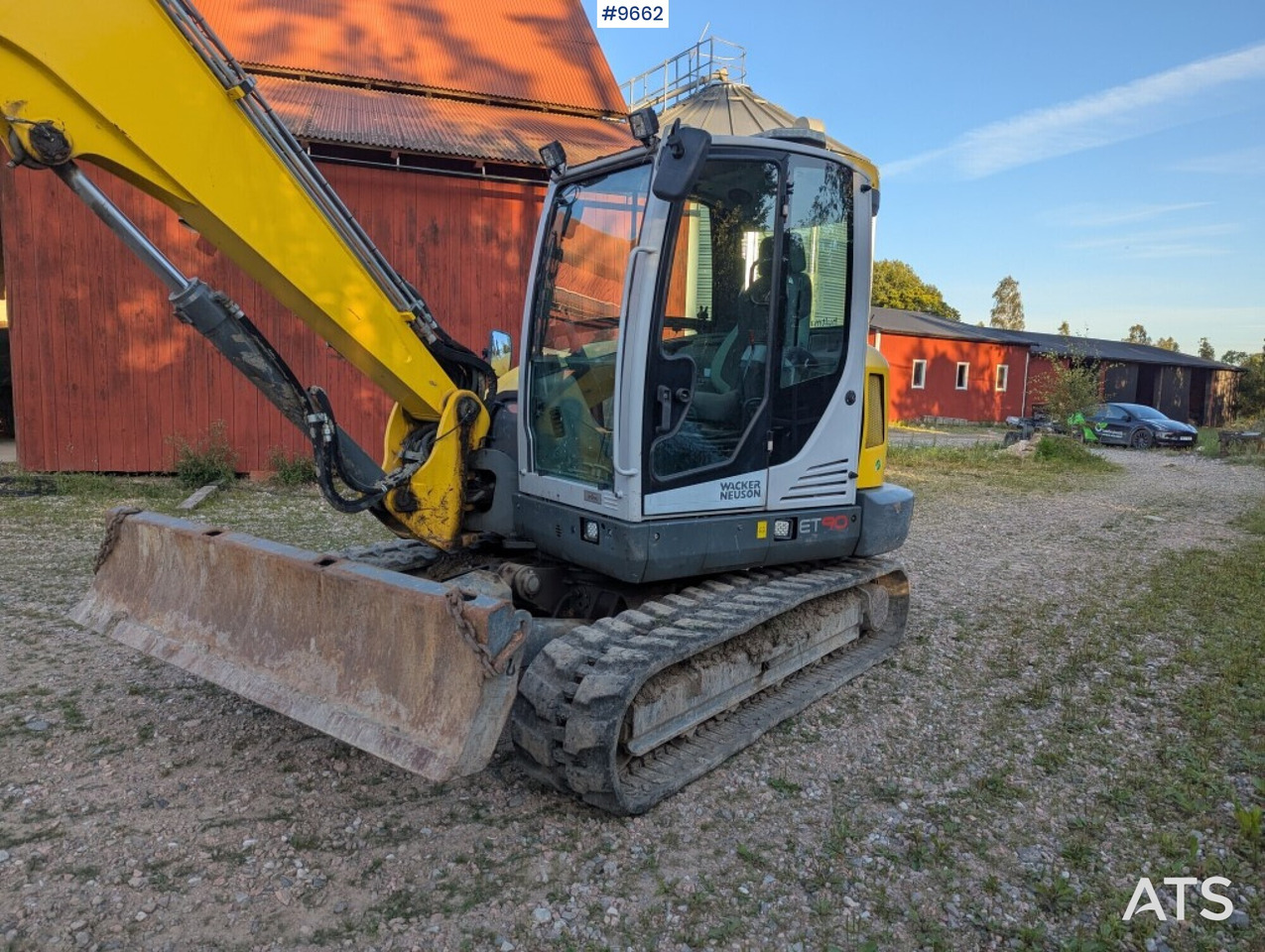 Excavator Wacker Neuson ET90, Tiltrotator, buckets (Video) - Pelle sur chenille: photos 4 Excavator Wacker Neuson ET90, Tiltrotator, buckets (Video) - Pelle sur chenille: photos 4