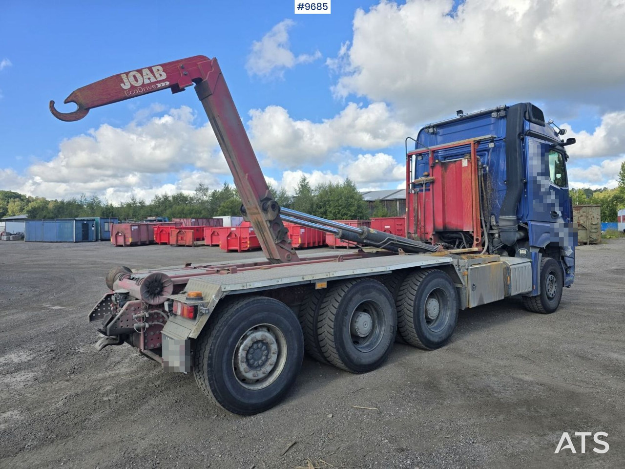 Hooklift Truck Mercedes Arocs 24 T 8x4 - Camion ampliroll: photos 4 Hooklift Truck Mercedes Arocs 24 T 8x4 - Camion ampliroll: photos 4