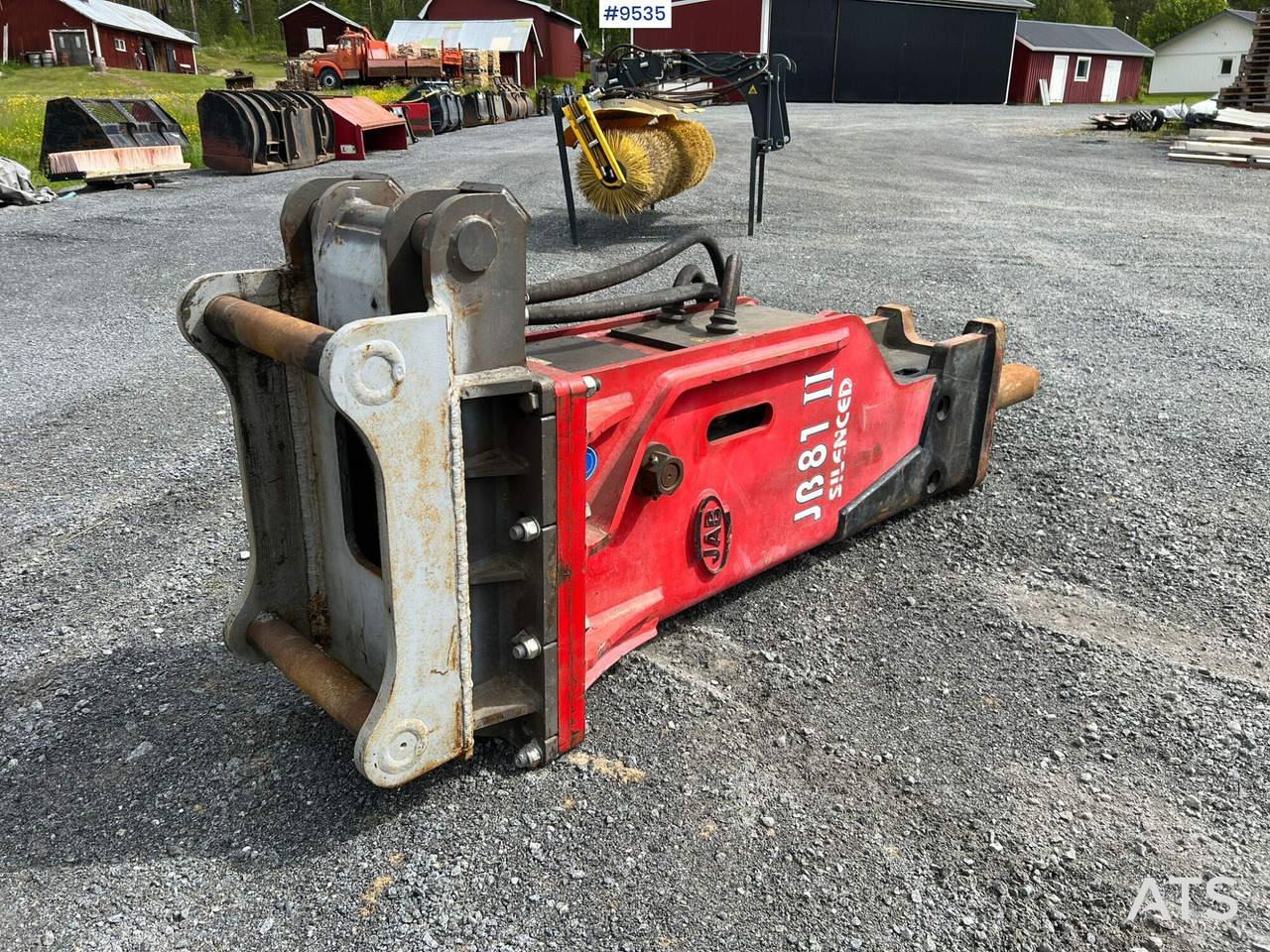 JAB JB81 Hydraulic hammer S70 - Marteau hydraulique pour Engins de chantier: photos 3 JAB JB81 Hydraulic hammer S70 - Marteau hydraulique pour Engins de chantier: photos 3