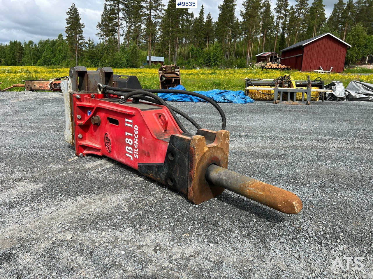 JAB JB81 Hydraulic hammer S70 - Marteau hydraulique pour Engins de chantier: photos 2 JAB JB81 Hydraulic hammer S70 - Marteau hydraulique pour Engins de chantier: photos 2