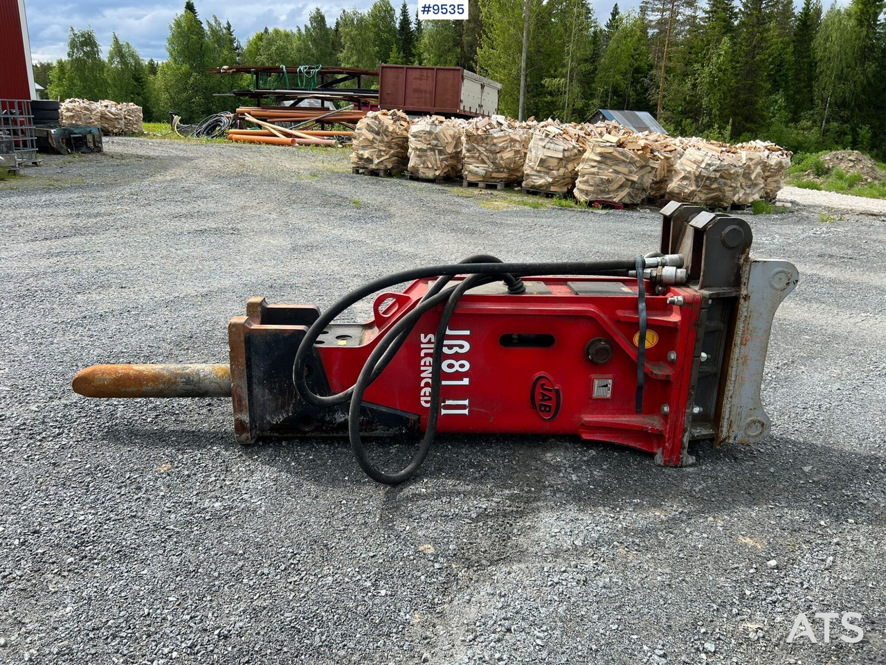 JAB JB81 Hydraulic hammer S70 - Marteau hydraulique pour Engins de chantier: photos 1 JAB JB81 Hydraulic hammer S70 - Marteau hydraulique pour Engins de chantier: photos 1