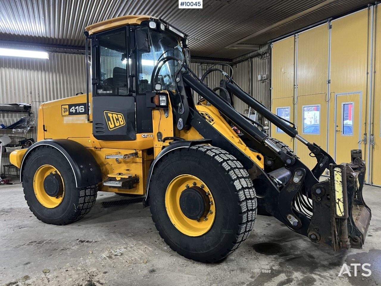 JCB 416HT Wheel loader with tilt bracket - Chargeuse sur pneus: photos 1 JCB 416HT Wheel loader with tilt bracket - Chargeuse sur pneus: photos 1