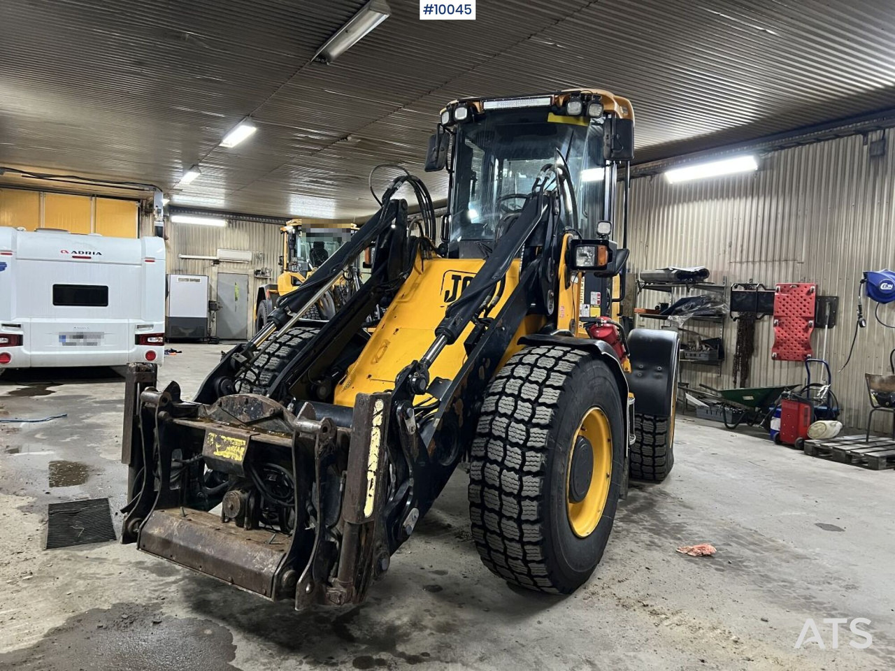 JCB 416HT Wheel loader with tilt bracket - Chargeuse sur pneus: photos 2 JCB 416HT Wheel loader with tilt bracket - Chargeuse sur pneus: photos 2