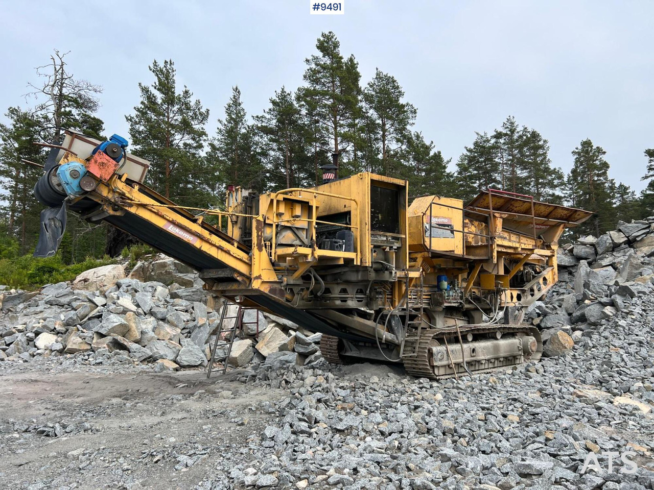 Lokomo Lokotrack 100E crusher - Concasseur: photos 1 Lokomo Lokotrack 100E crusher - Concasseur: photos 1