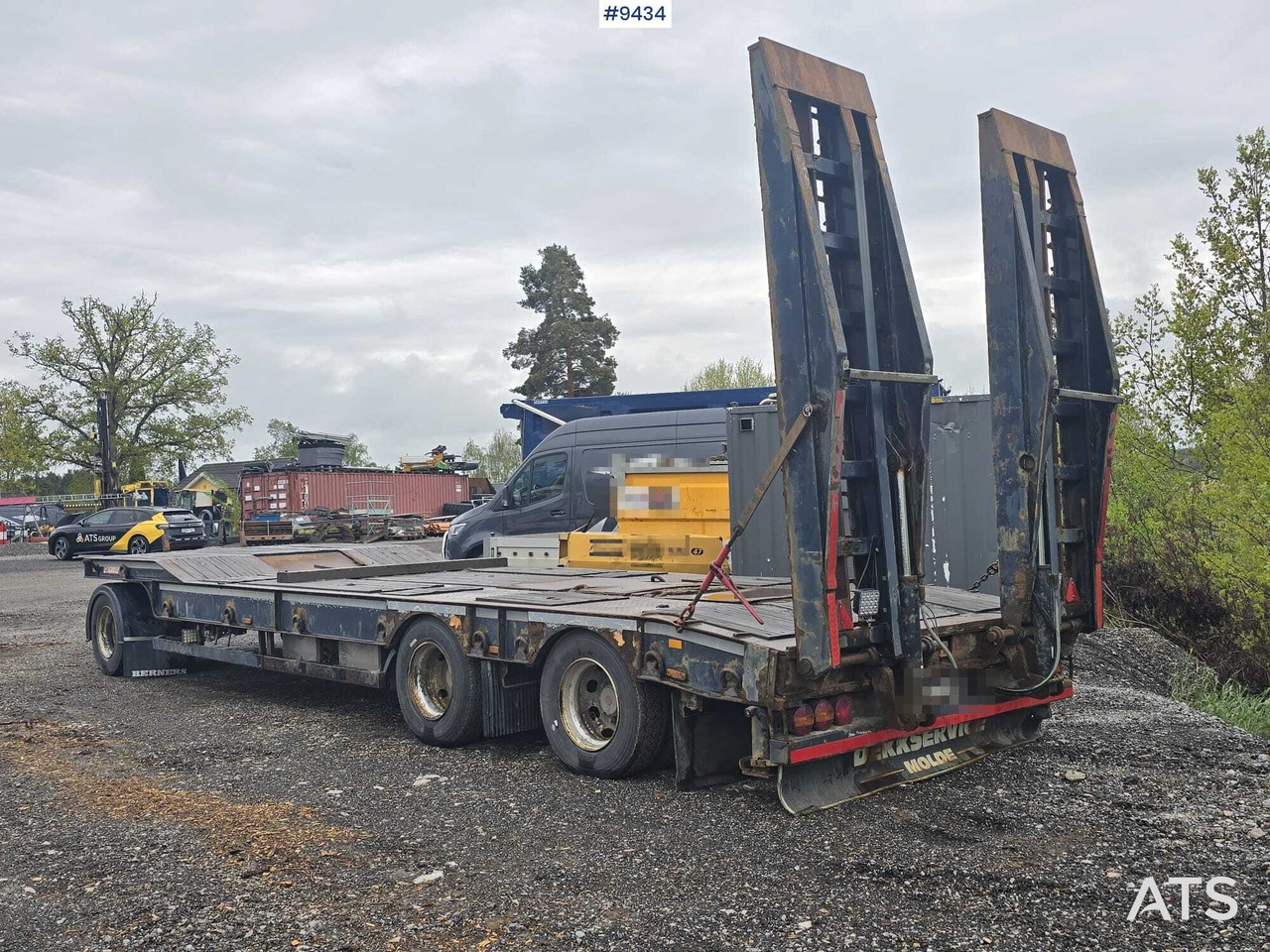 Machine trailer McCauley MAC-TLL3-33 - Remorque porte-engin surbaissée: photos 2 Machine trailer McCauley MAC-TLL3-33 - Remorque porte-engin surbaissée: photos 2