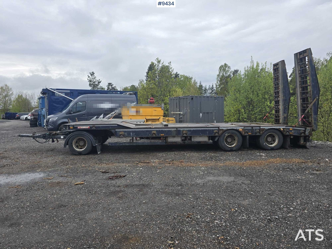 Machine trailer McCauley MAC-TLL3-33 - Remorque porte-engin surbaissée: photos 5 Machine trailer McCauley MAC-TLL3-33 - Remorque porte-engin surbaissée: photos 5