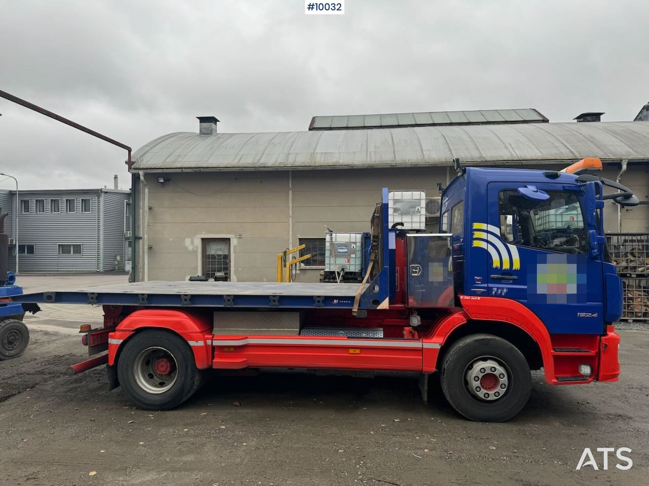 Mercedes Atego 1524 Hook Truck with AJK hook - Camion ampliroll: photos 3 Mercedes Atego 1524 Hook Truck with AJK hook - Camion ampliroll: photos 3