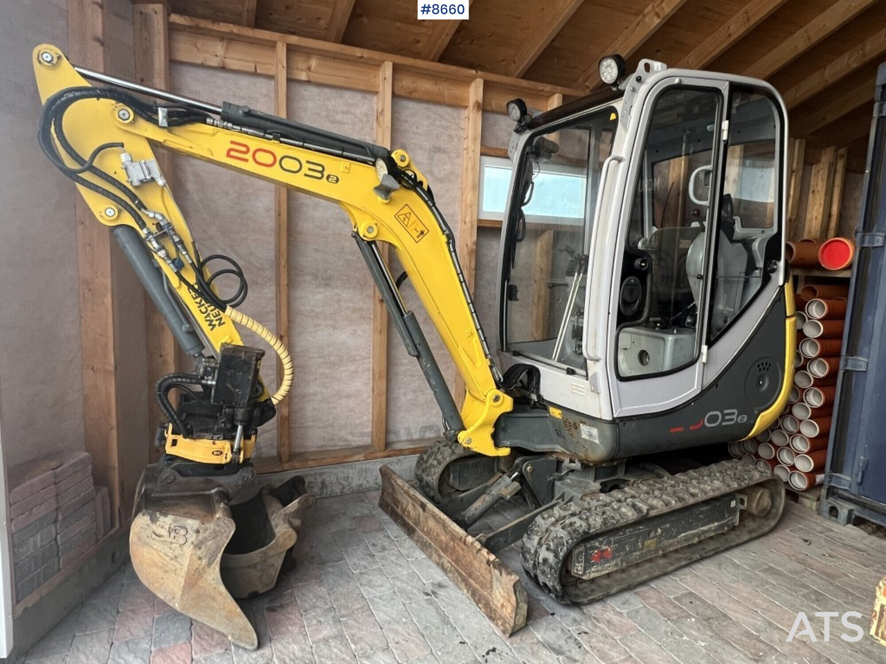 Mini excavator - Wacker Neuson 2003RD - Pelle: photos 1 Mini excavator - Wacker Neuson 2003RD - Pelle: photos 1