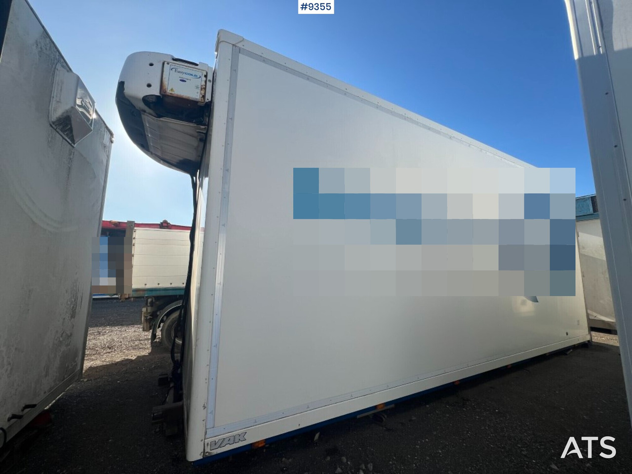 Refrigerated trailer cabinet VAK - Carrosserie frigorifique: photos 2 Refrigerated trailer cabinet VAK - Carrosserie frigorifique: photos 2