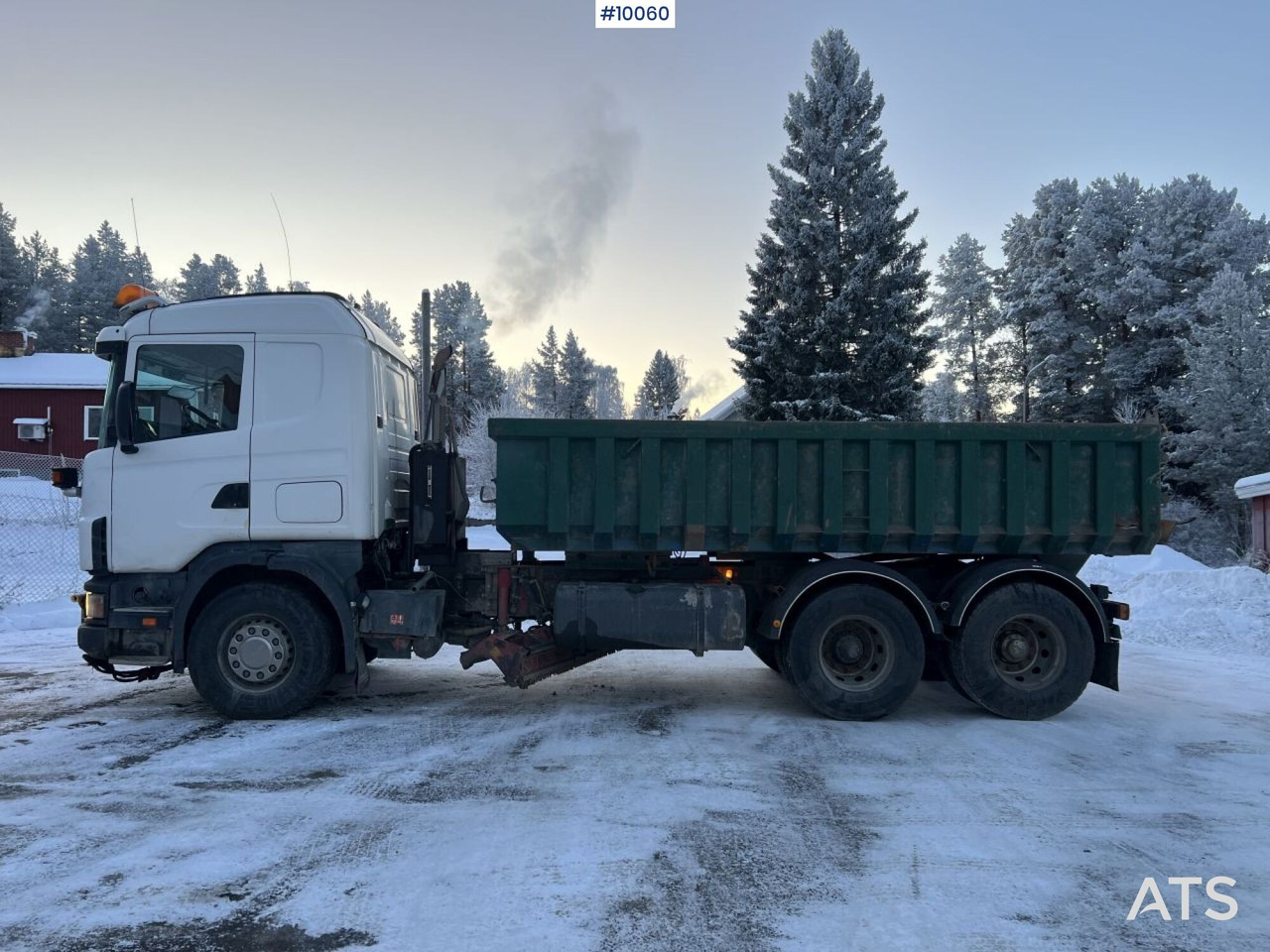 SCANIA R164 Tipper truck with plow equipment (VIDEO) - Camion benne: photos 3 SCANIA R164 Tipper truck with plow equipment (VIDEO) - Camion benne: photos 3