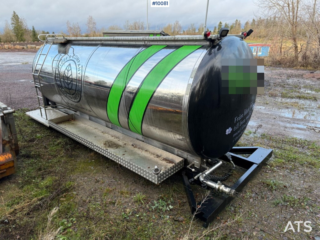 Camion citerne Scania G450 Hooklift Truck with tank body and tank trailer: photos 11 Camion citerne Scania G450 Hooklift Truck with tank body and tank trailer: photos 11