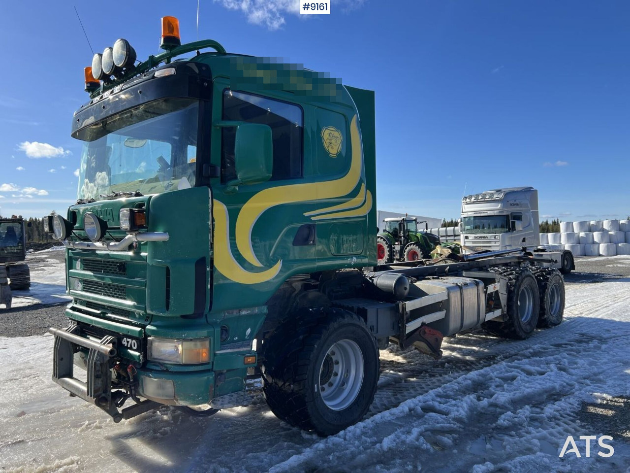 Scania R124 with cameleont quick lock, underbite and plow attachments - Châssis cabine: photos 1 Scania R124 with cameleont quick lock, underbite and plow attachments - Châssis cabine: photos 1